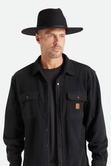Unisex Cohen Cowboy Hat in Black
