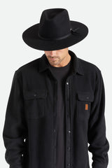 Unisex Cohen Cowboy Hat in Black