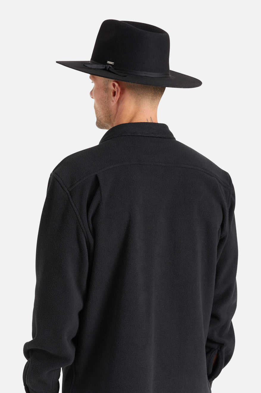 Unisex Cohen Cowboy Hat in Black