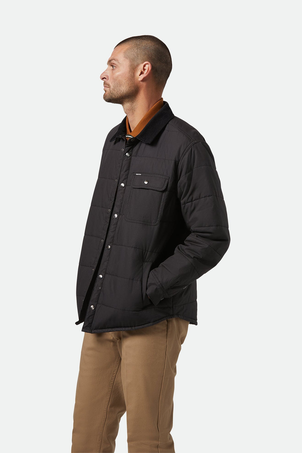 Men's Cass Jacket in Black/Black