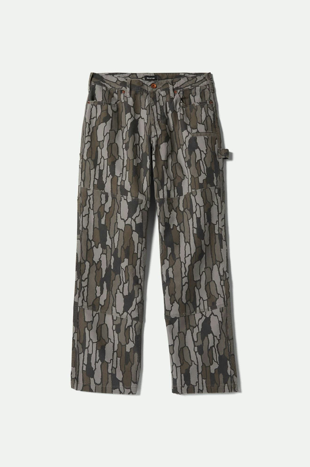 Men's Builders Carpenter Stretch Pant in Bark Camo