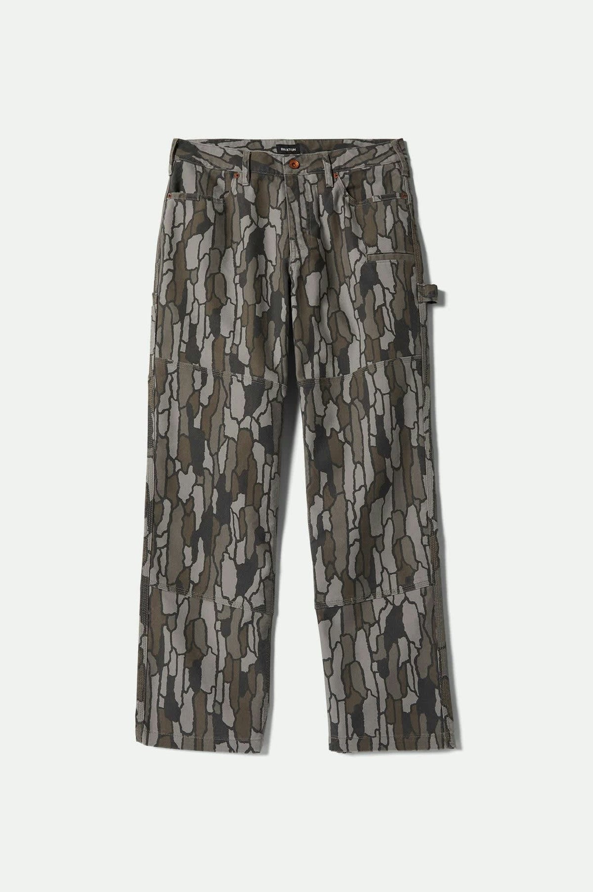 Men's Builders Carpenter Stretch Pant in Bark Camo