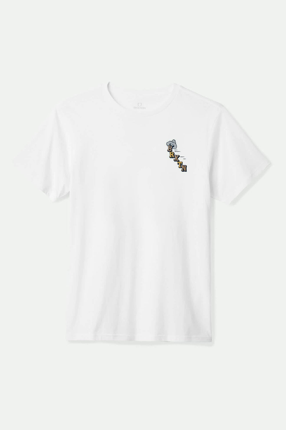 Men's Buck Club Short Sleeve Standard T-Shirt in White