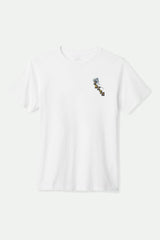 Men's Buck Club Short Sleeve Standard T-Shirt in White