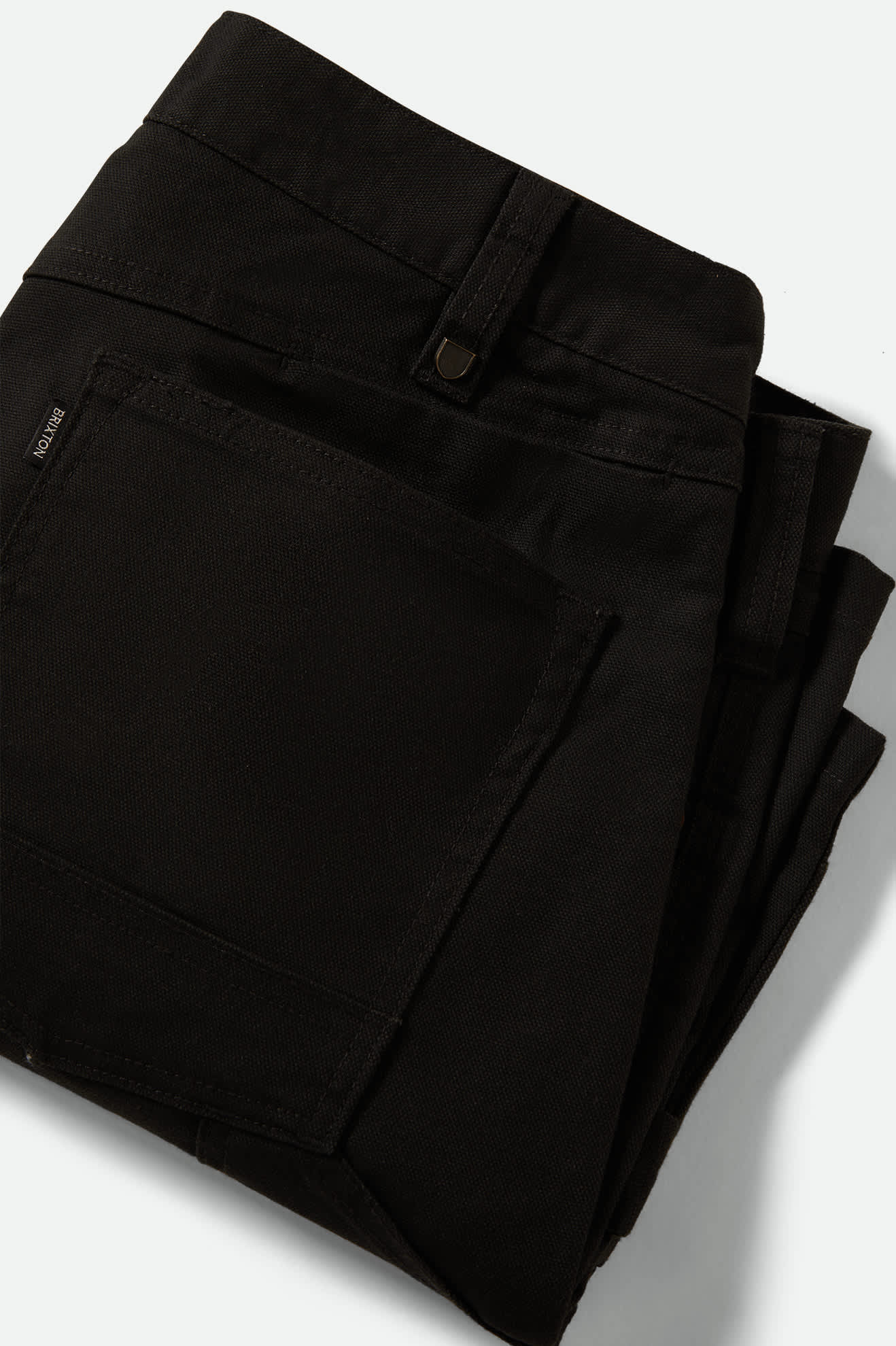 Men's Builders Carpenter Baggy Short in Washed Black