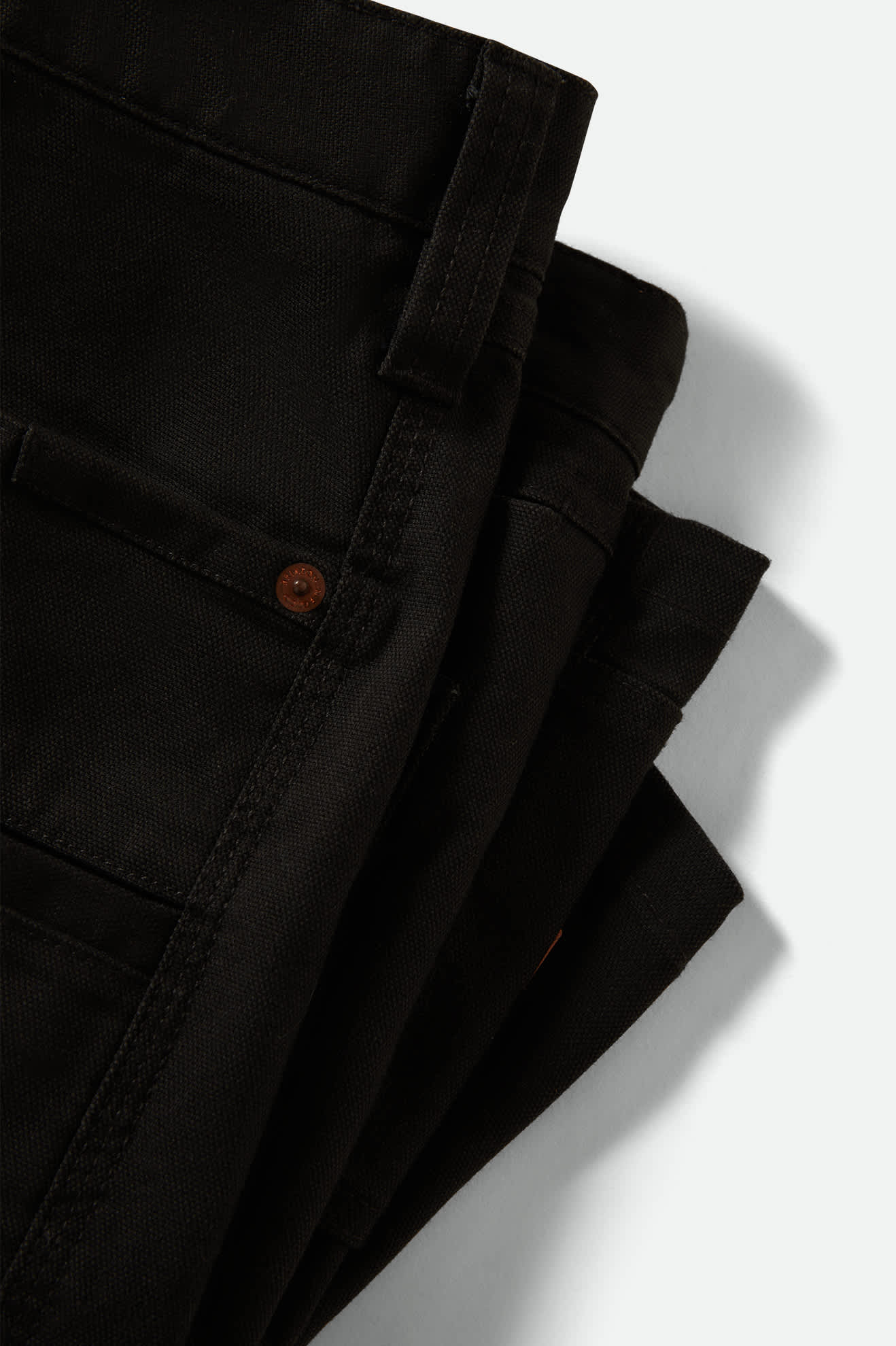 Men's Builders Carpenter Baggy Short in Washed Black