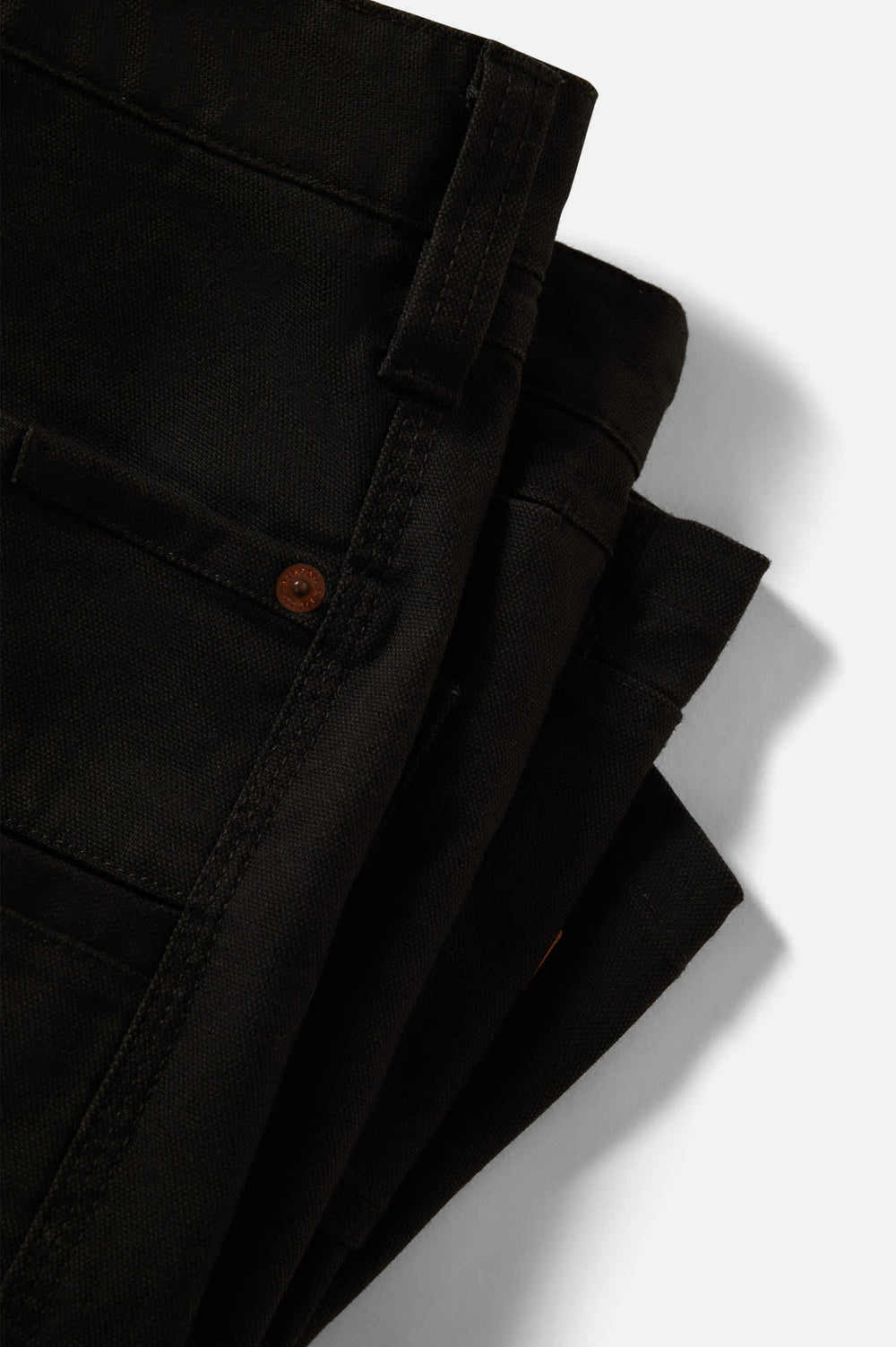 Men's Builders Carpenter Baggy Short in Washed Black