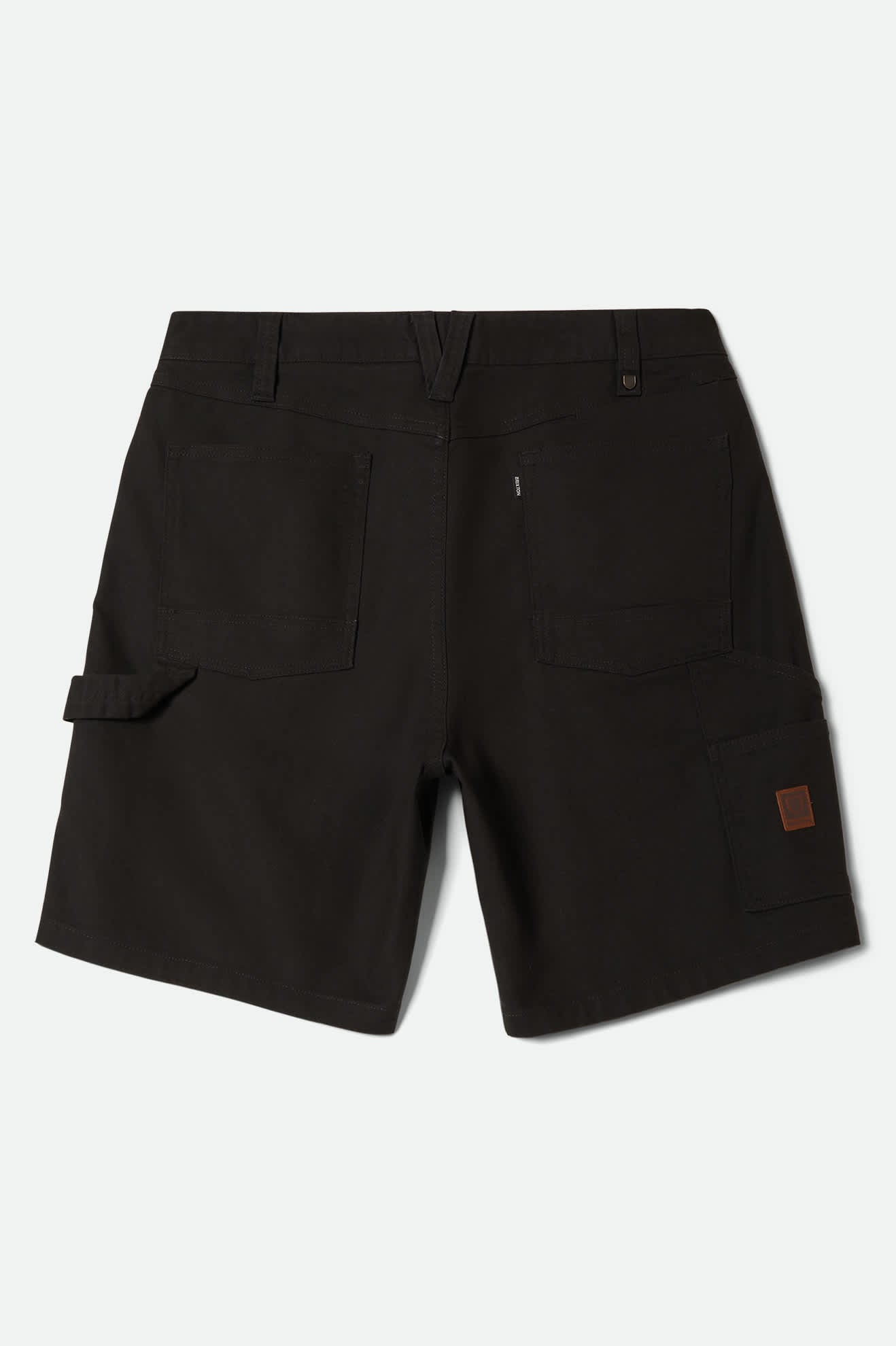 Men's Builders Carpenter Baggy Short in Washed Black