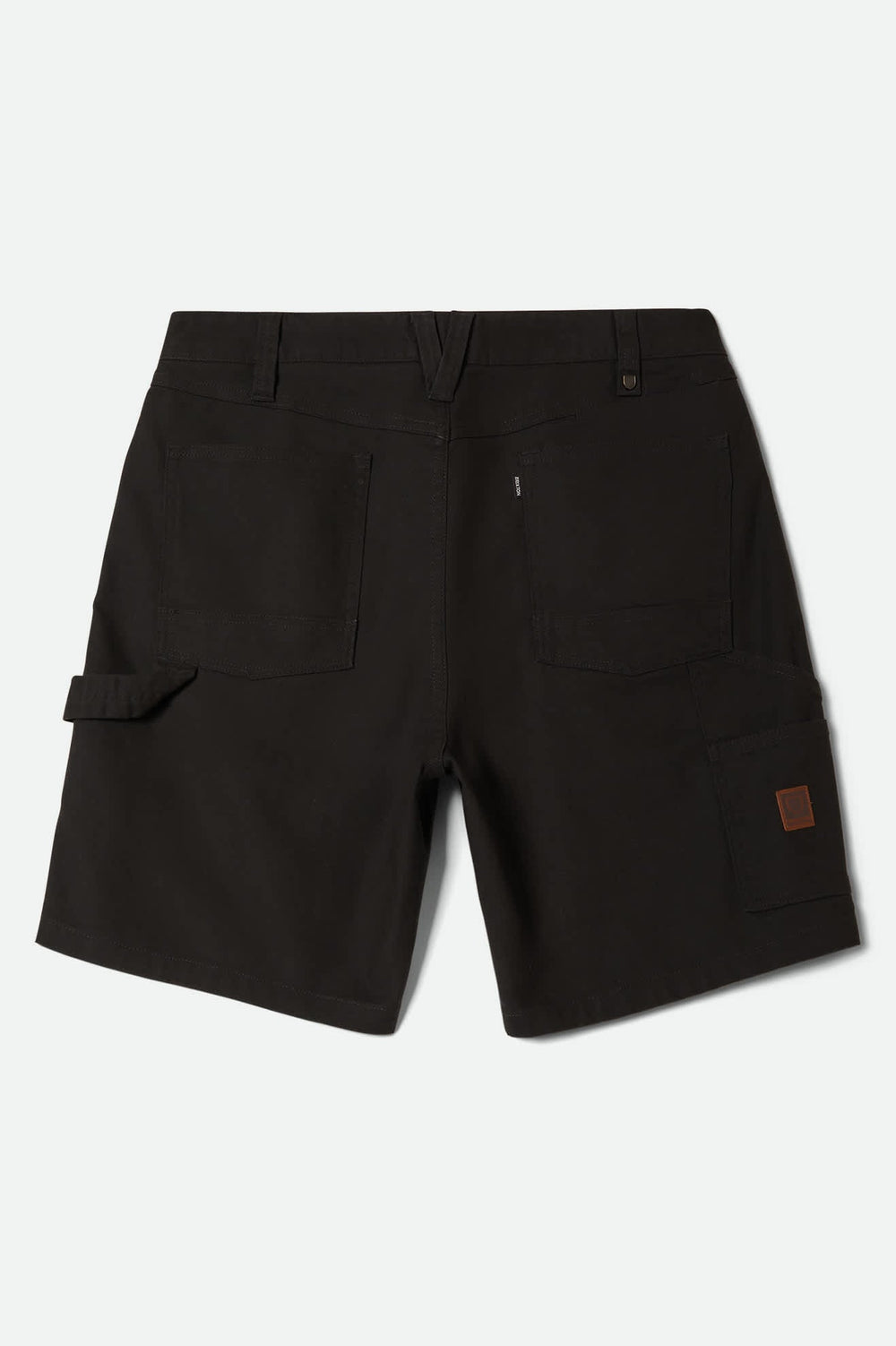 Men's Builders Carpenter Baggy Short in Washed Black