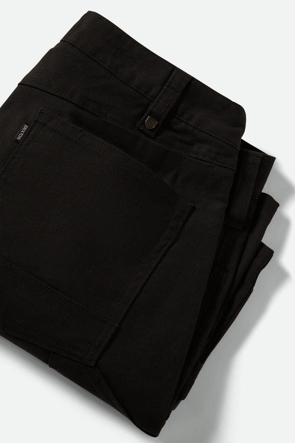 Men's Builders Carpenter Baggy Short in Washed Black