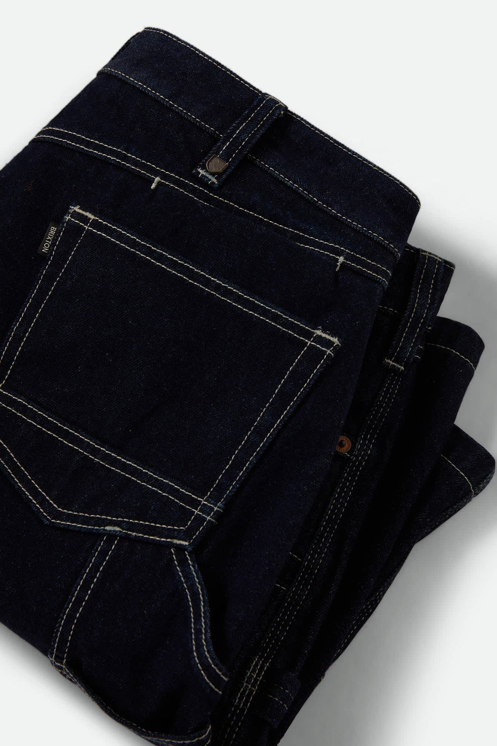 Men's Builders Carpenter Baggy Short in Rinse Denim