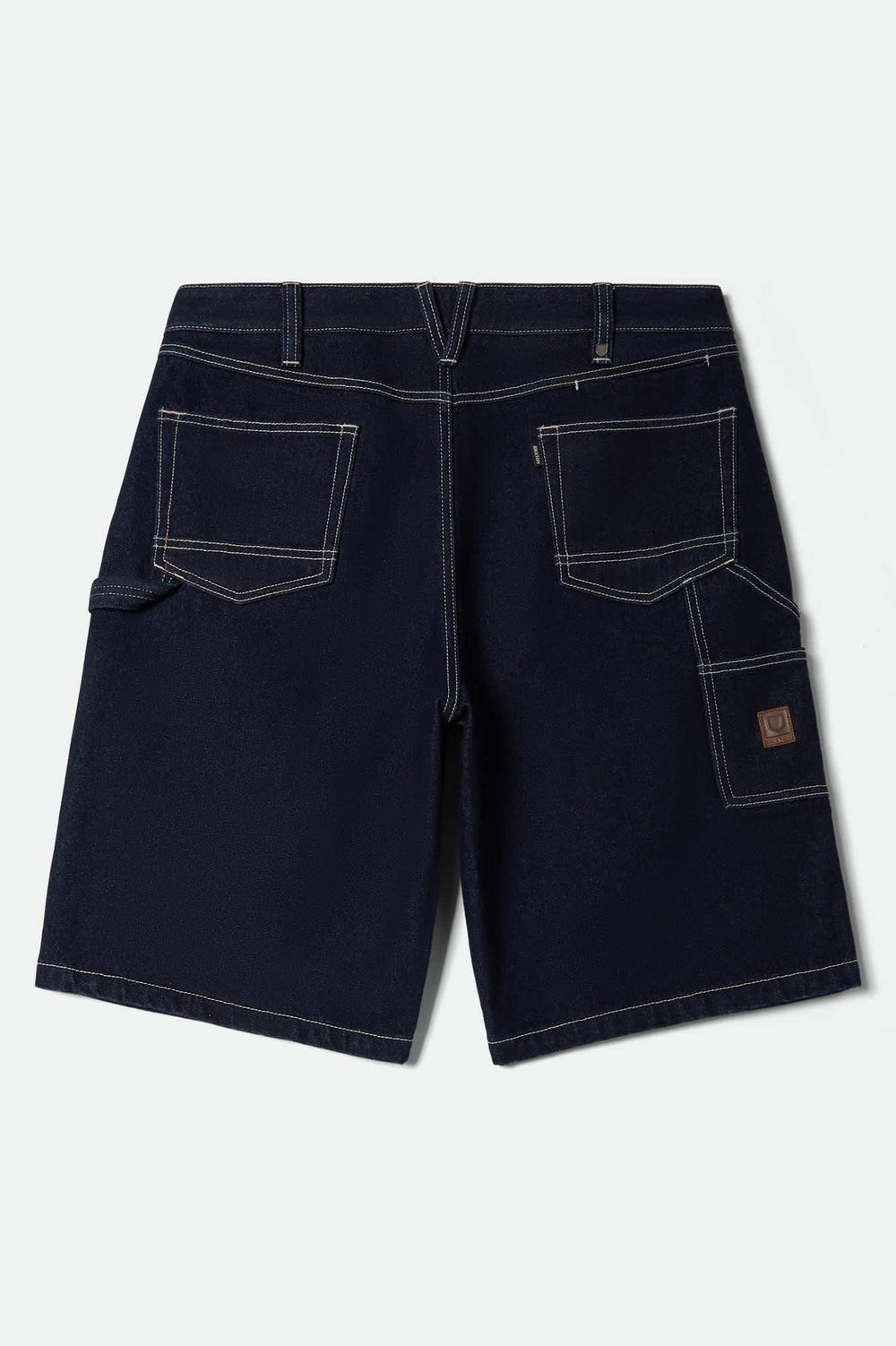 Men's Builders Carpenter Baggy Short in Rinse Denim