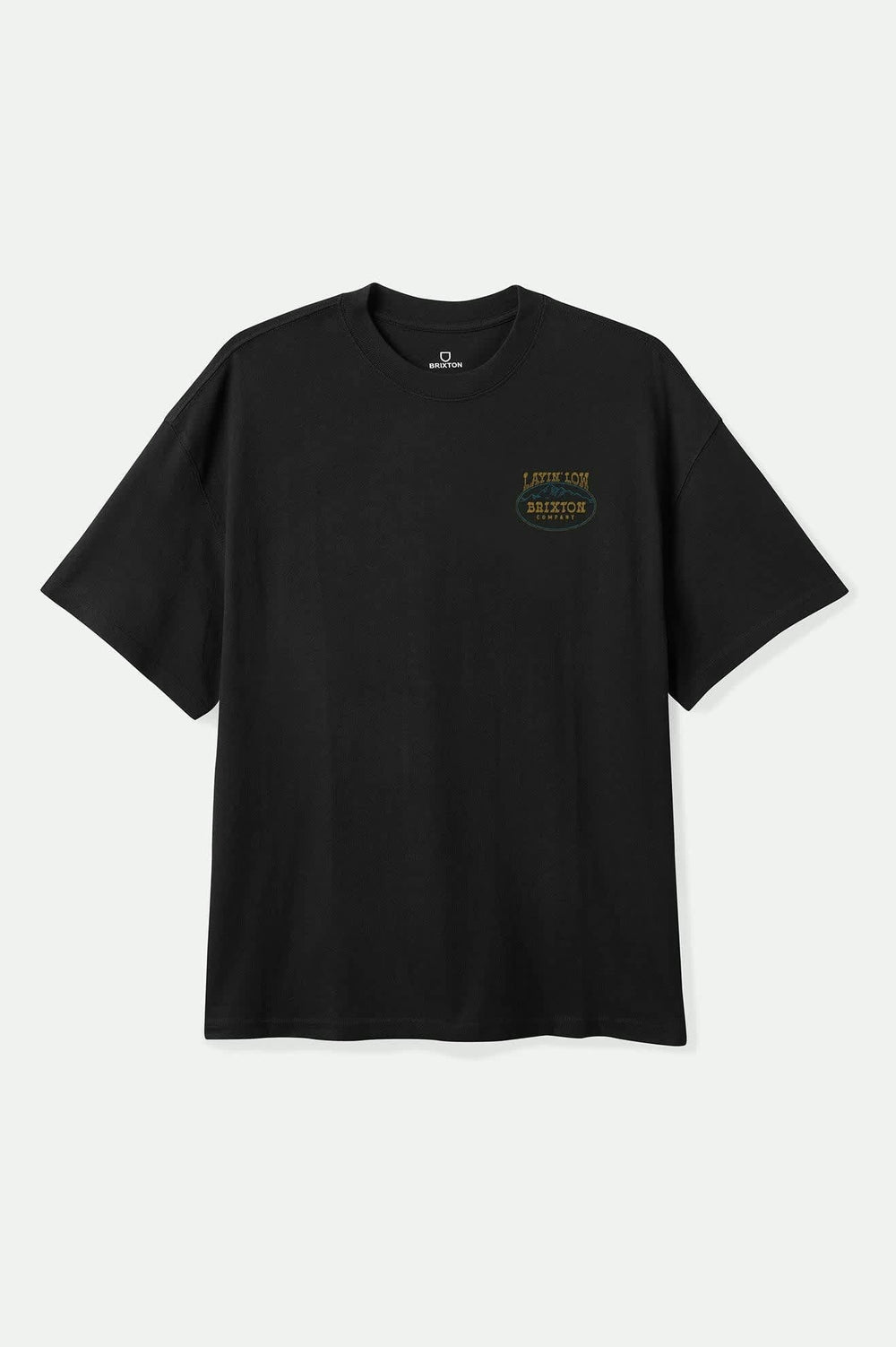 Men's Layin' Low S/S Standard T-Shirt in Black