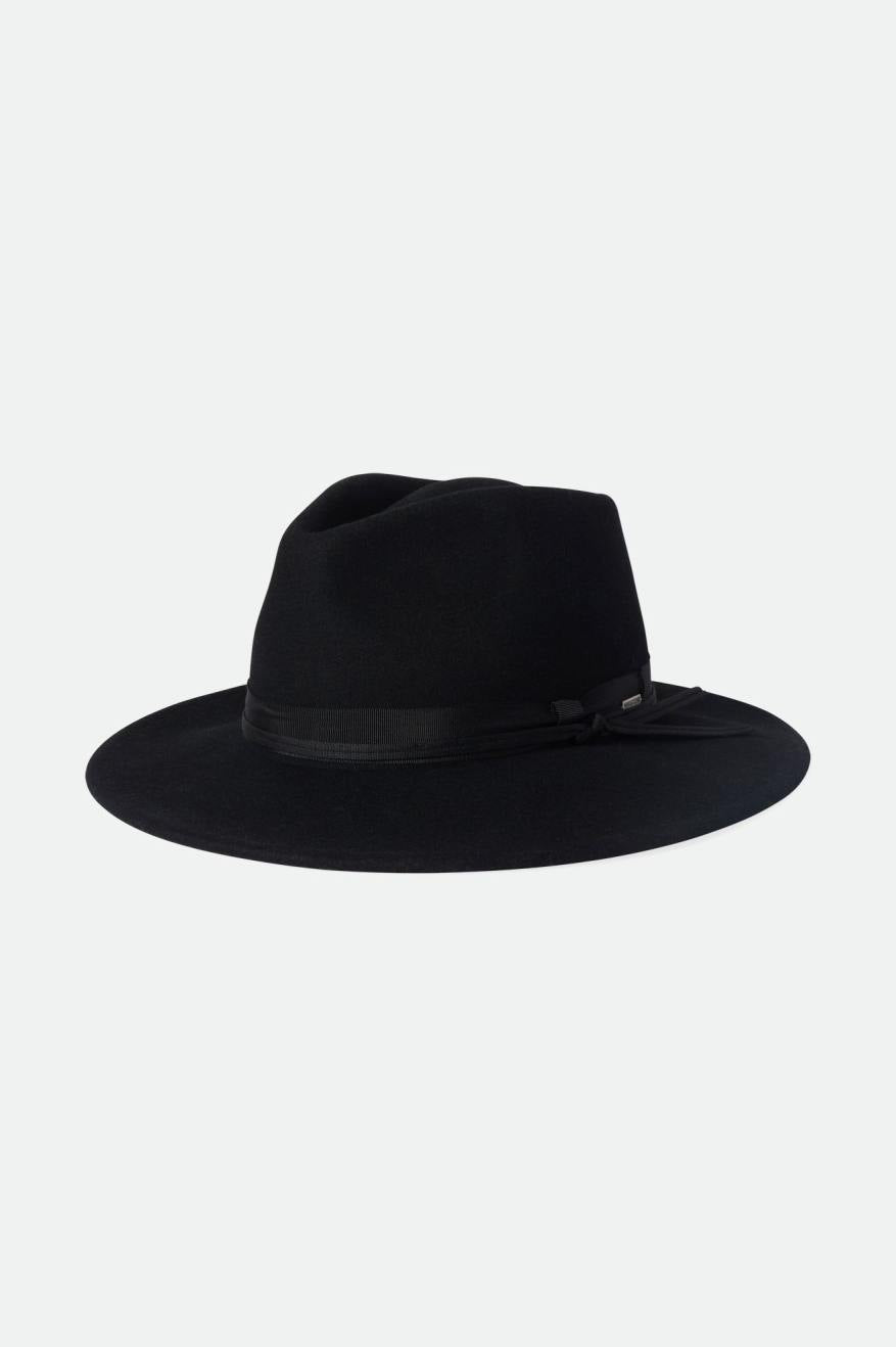 Unisex Dayton Convertabrim Rancher Hat in Black/Black