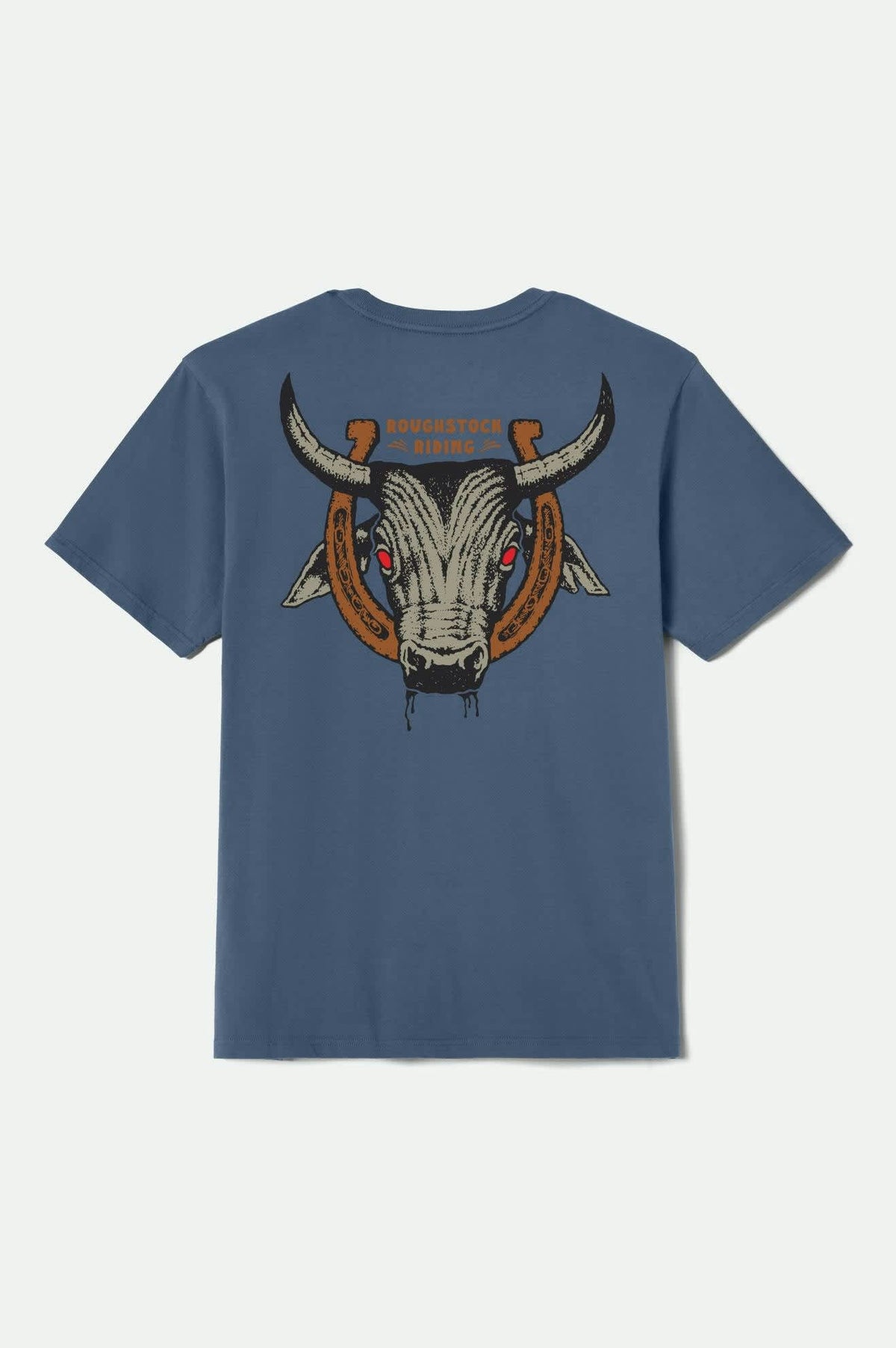Men's Roughstock Short Sleeve Standard T-Shirt in Harbor Blue