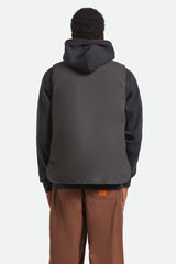 Men's Builders Abraham Reversible Vest in Bark Camo