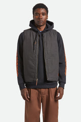 Men's Builders Abraham Reversible Vest in Bark Camo