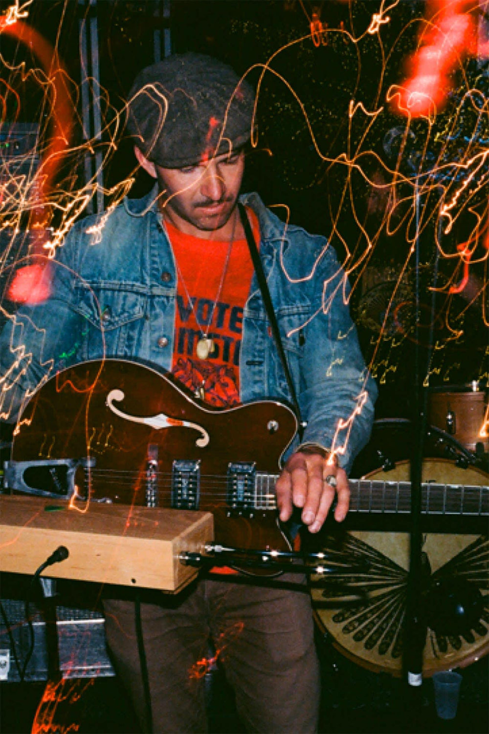 Unisex Hooligan Flat Cap in Black