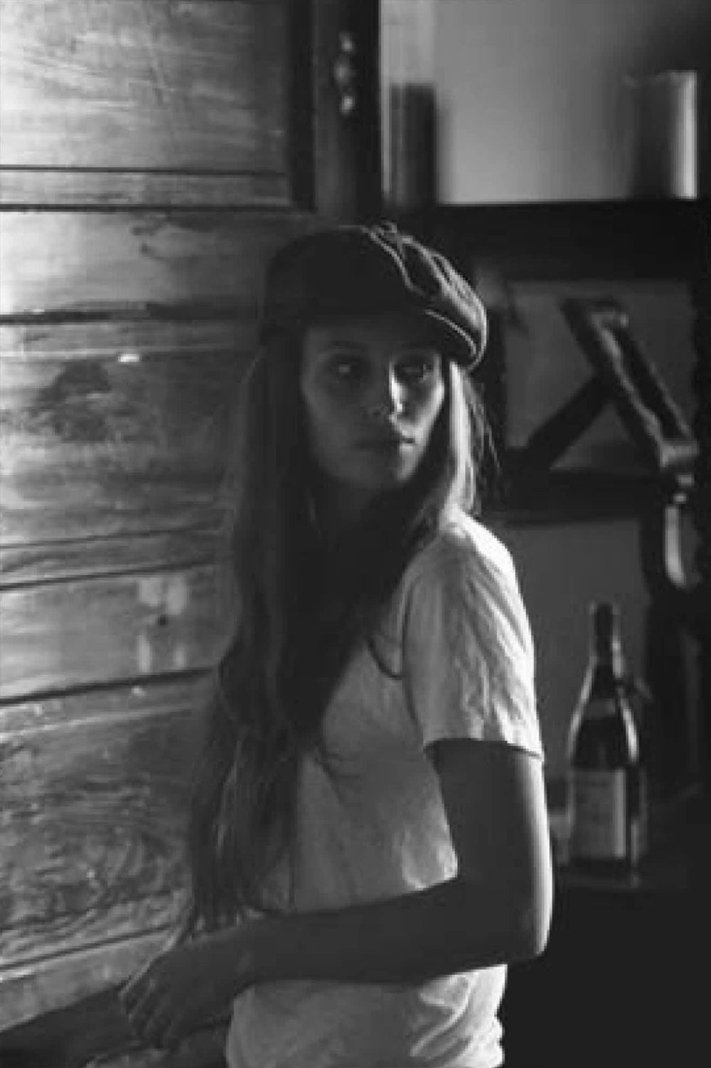 Unisex Brood Newsboy Cap in Brown/Khaki