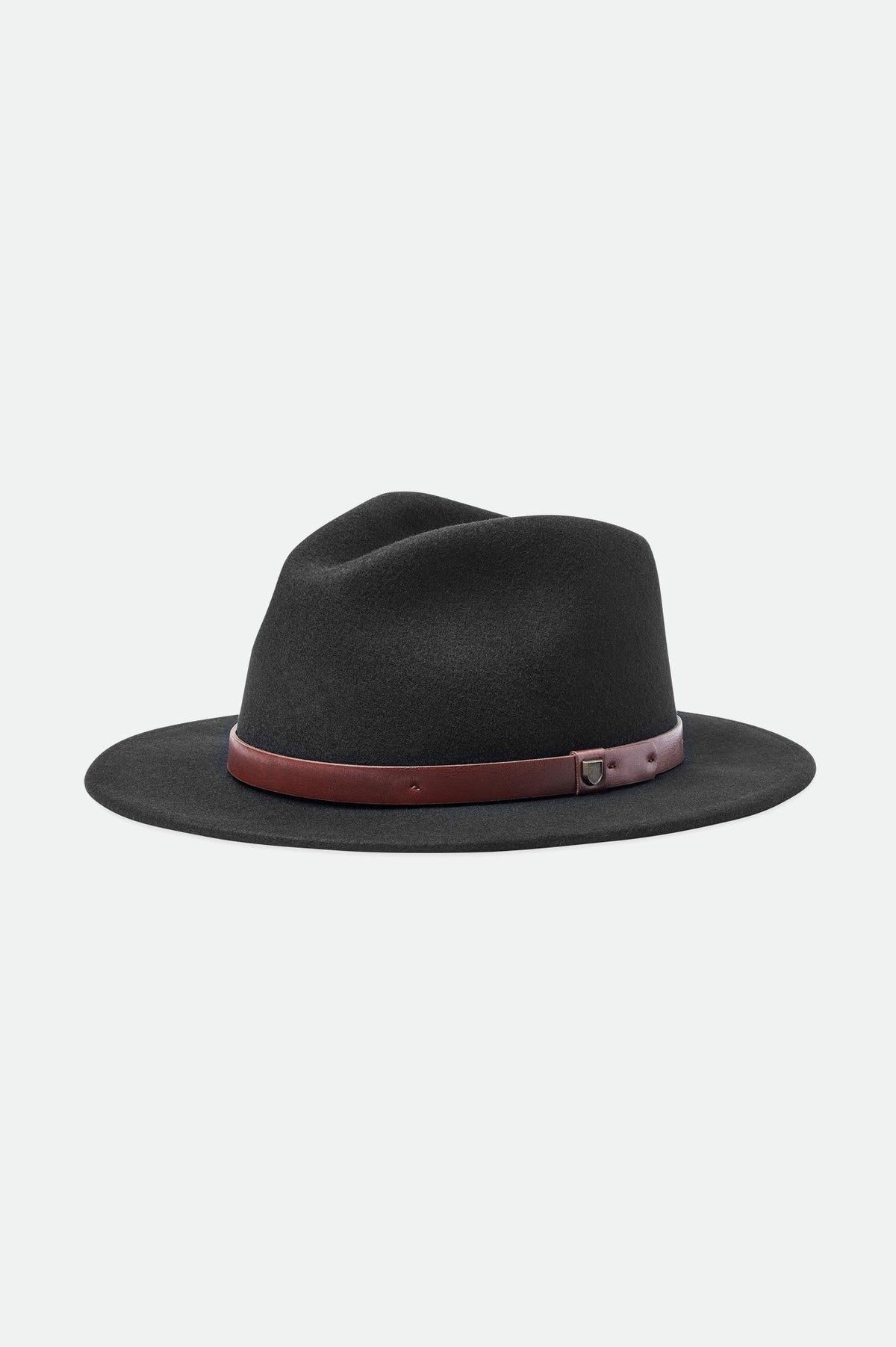 Unisex Messer Fedora in Black