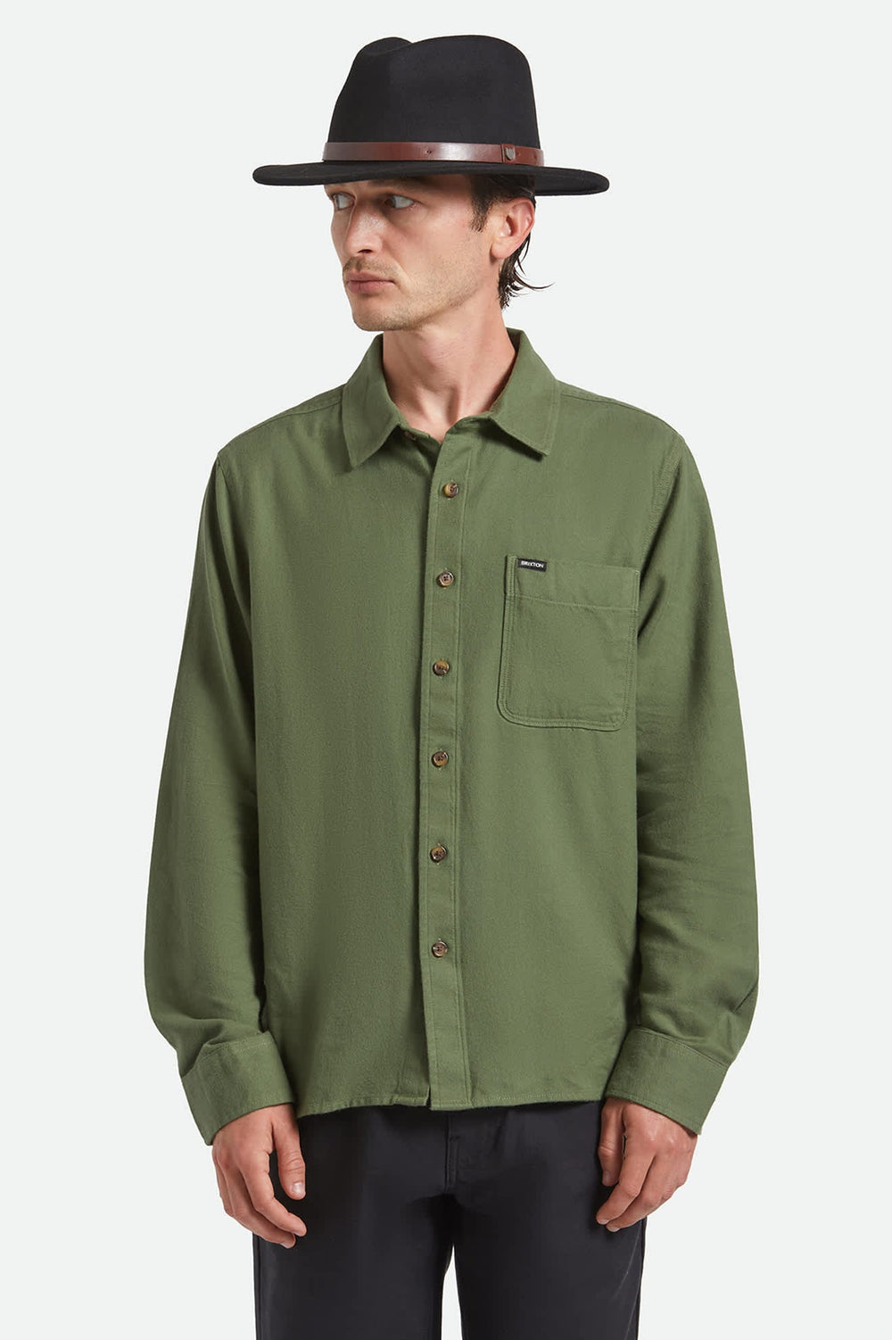 Unisex Messer Fedora in Black