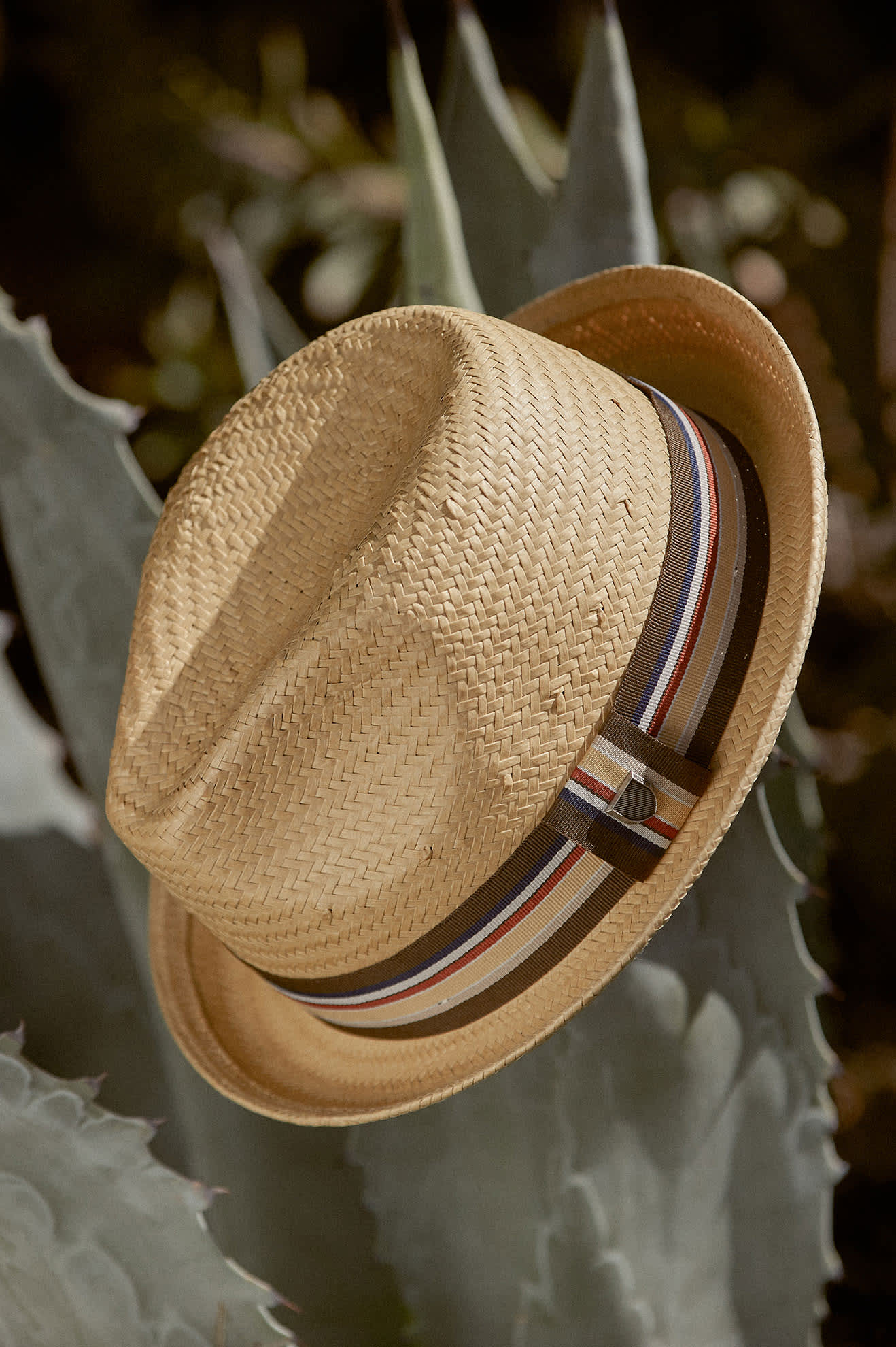 Unisex Castor Fedora in Tan