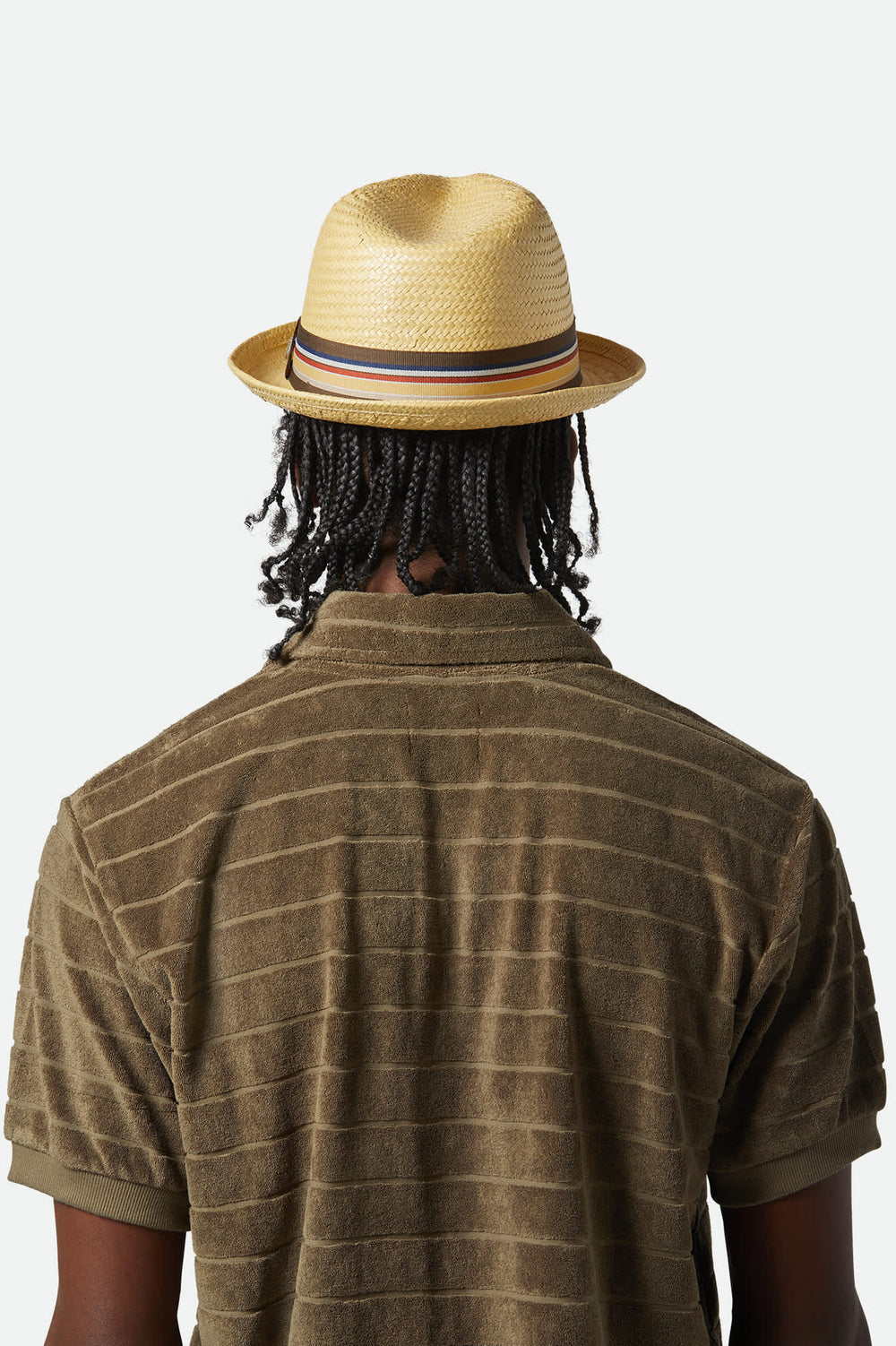 Unisex Castor Fedora in Tan