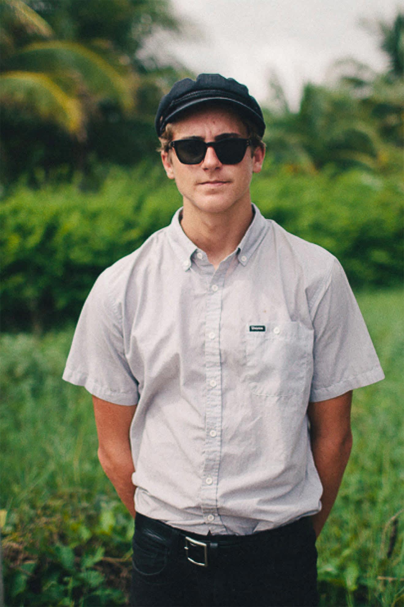 Unisex Fiddler Fisherman Cap in Black