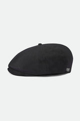 Unisex Brood Newsboy Cap in Black