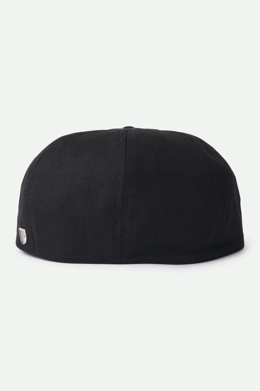 Unisex Brood Newsboy Cap in Black