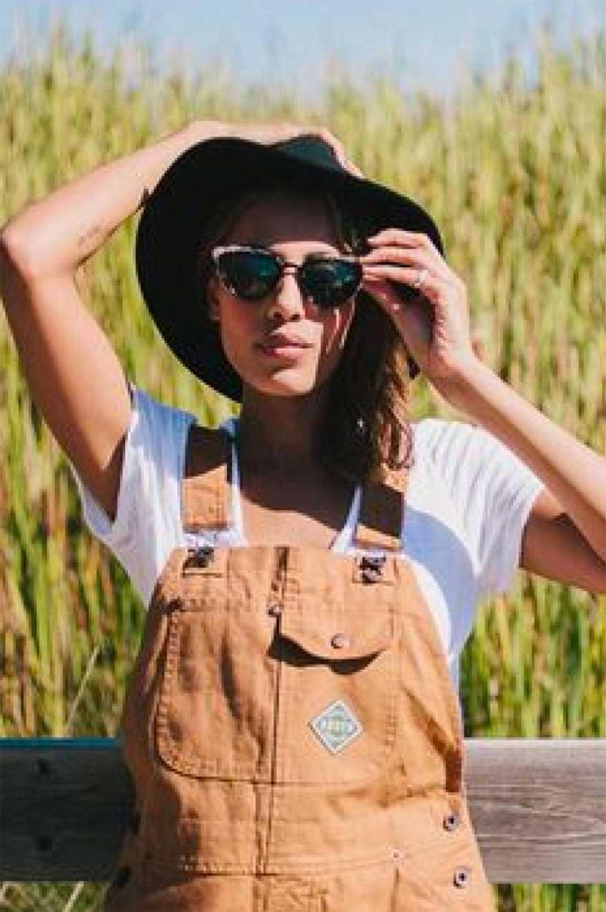 Unisex Messer Fedora in Sand