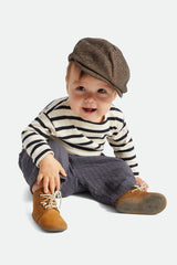 Youth Baby Brood Snap Cap - Brown/Khaki