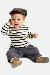 Youth Baby Brood Snap Cap - Brown/Khaki