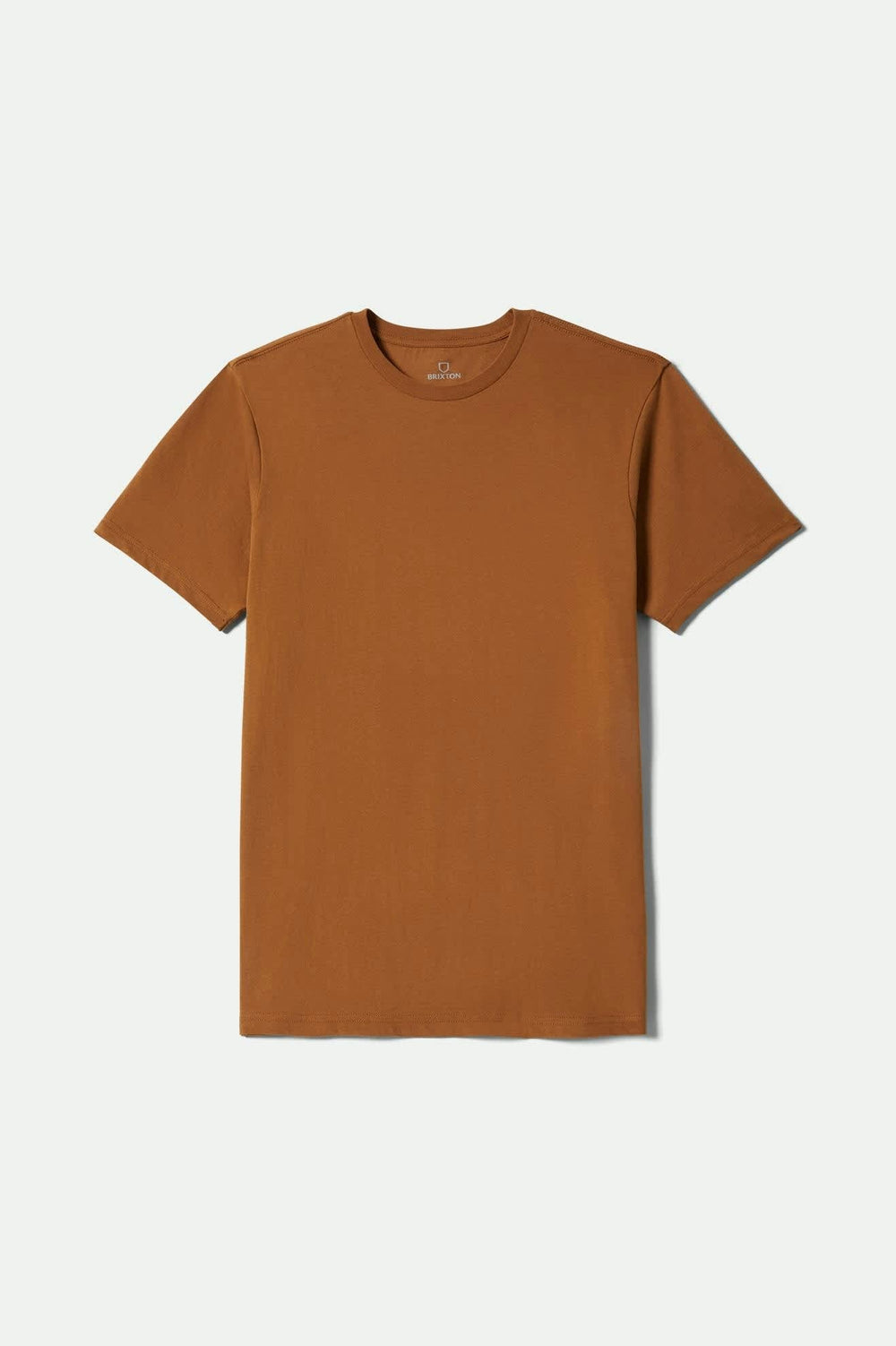 Men's Premium Cotton Short Sleeve Tailored T-Shirt in Washed Copper