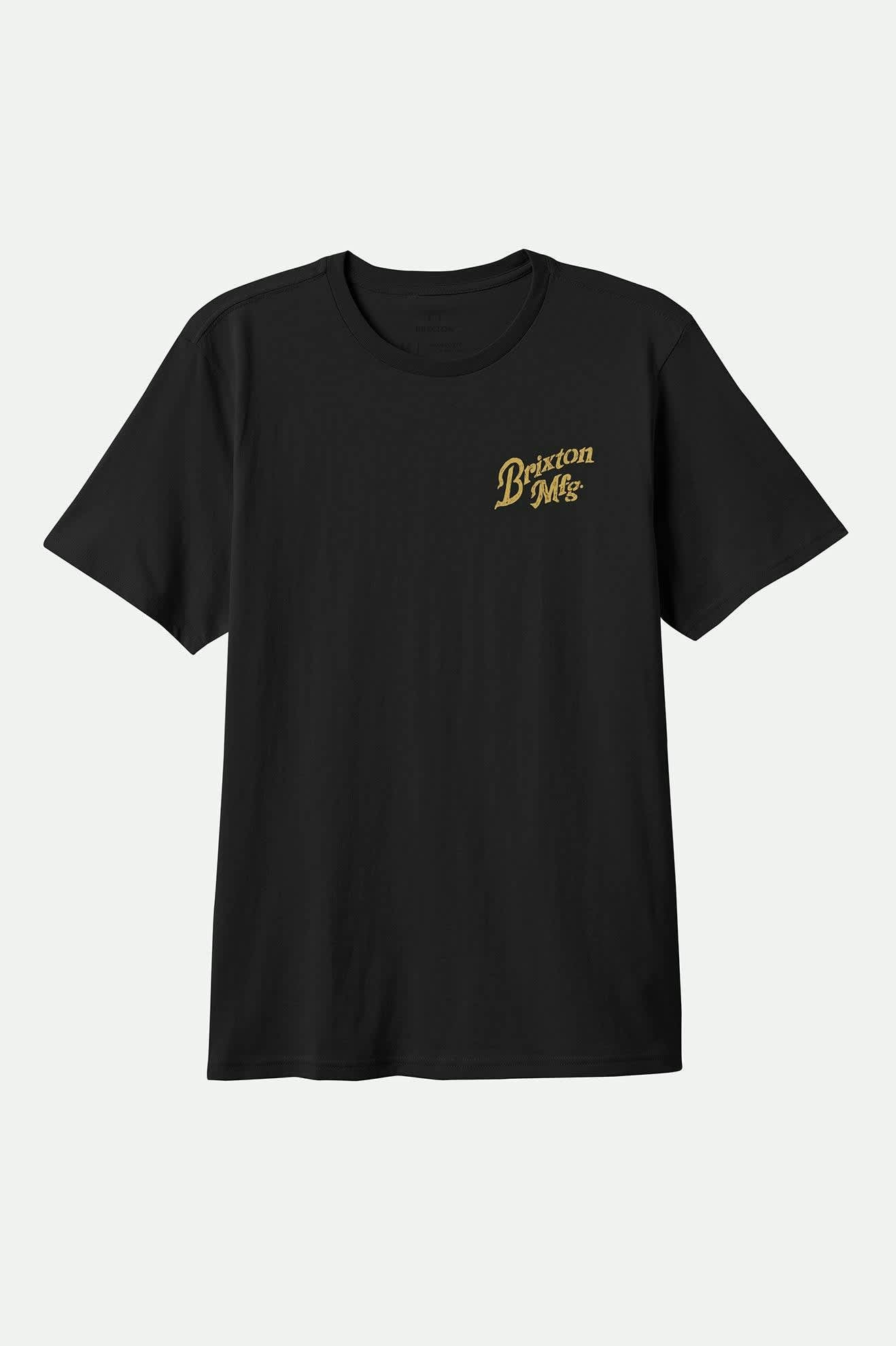 Men's Rothwell Short Sleeve Tailored T-Shirt in Black