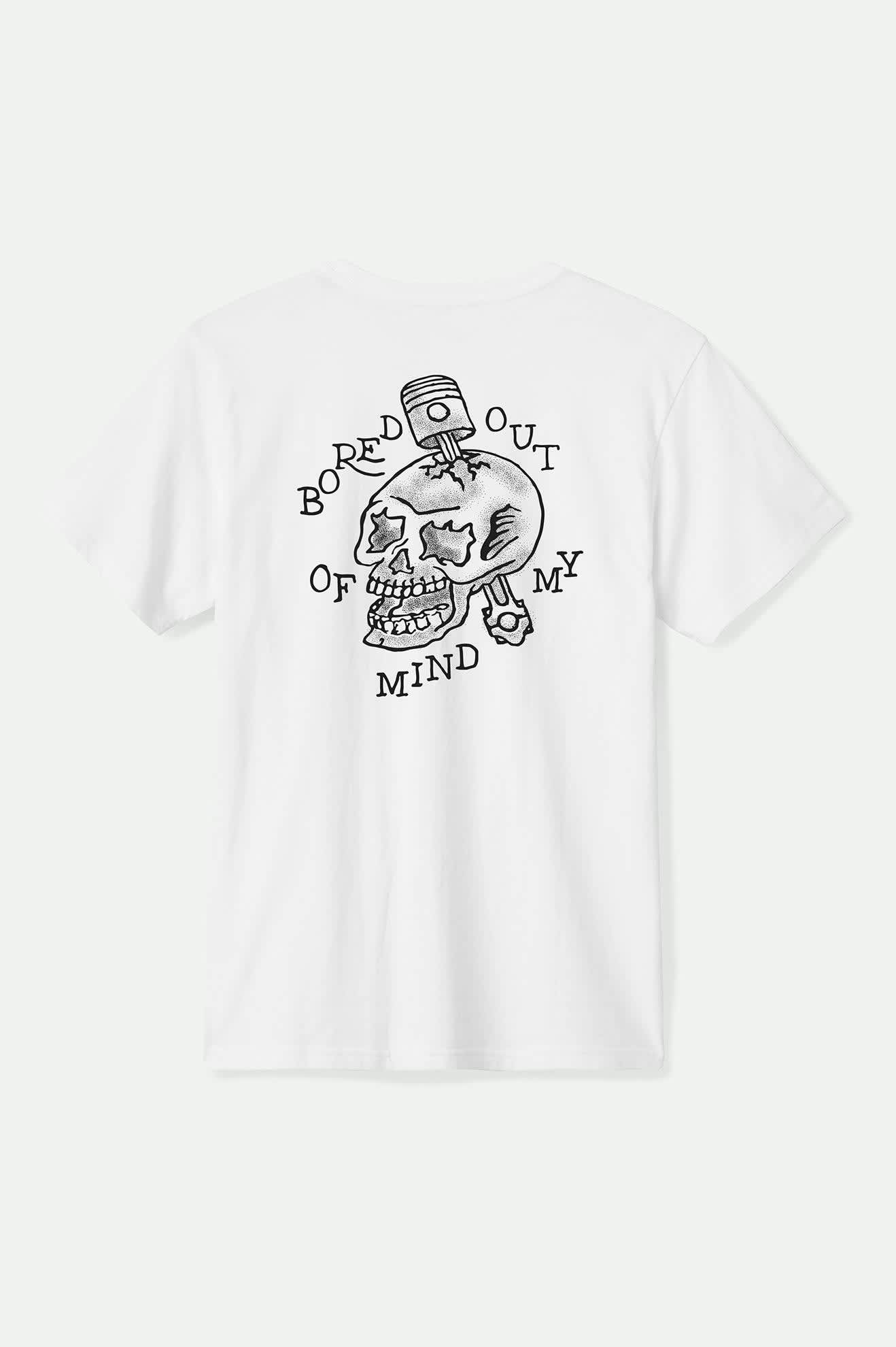 Men's Daytona Short Sleeve Standard T-Shirt in White