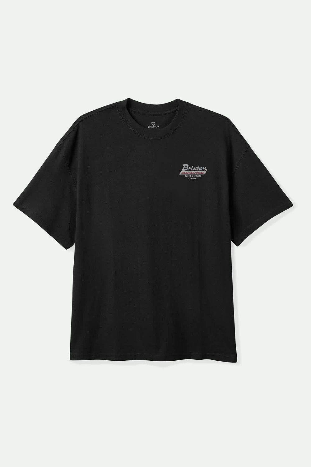 Men's Township S/S Tailored T-Shirt in Black/Smoke Grey