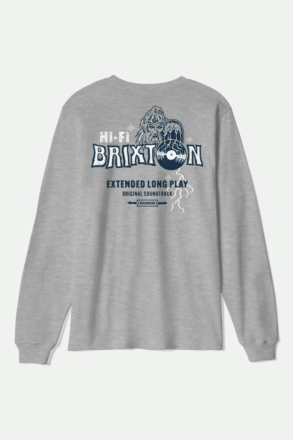 Men's Maddox Long Sleeve Standard T-Shirt in Graphite Heather