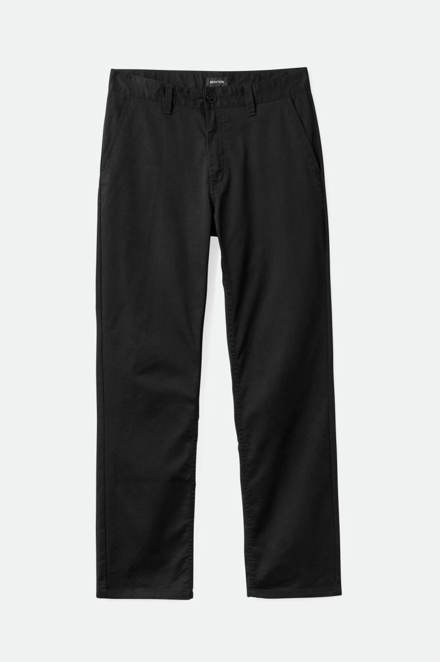 Men's Choice Chino Regular Pant in Black