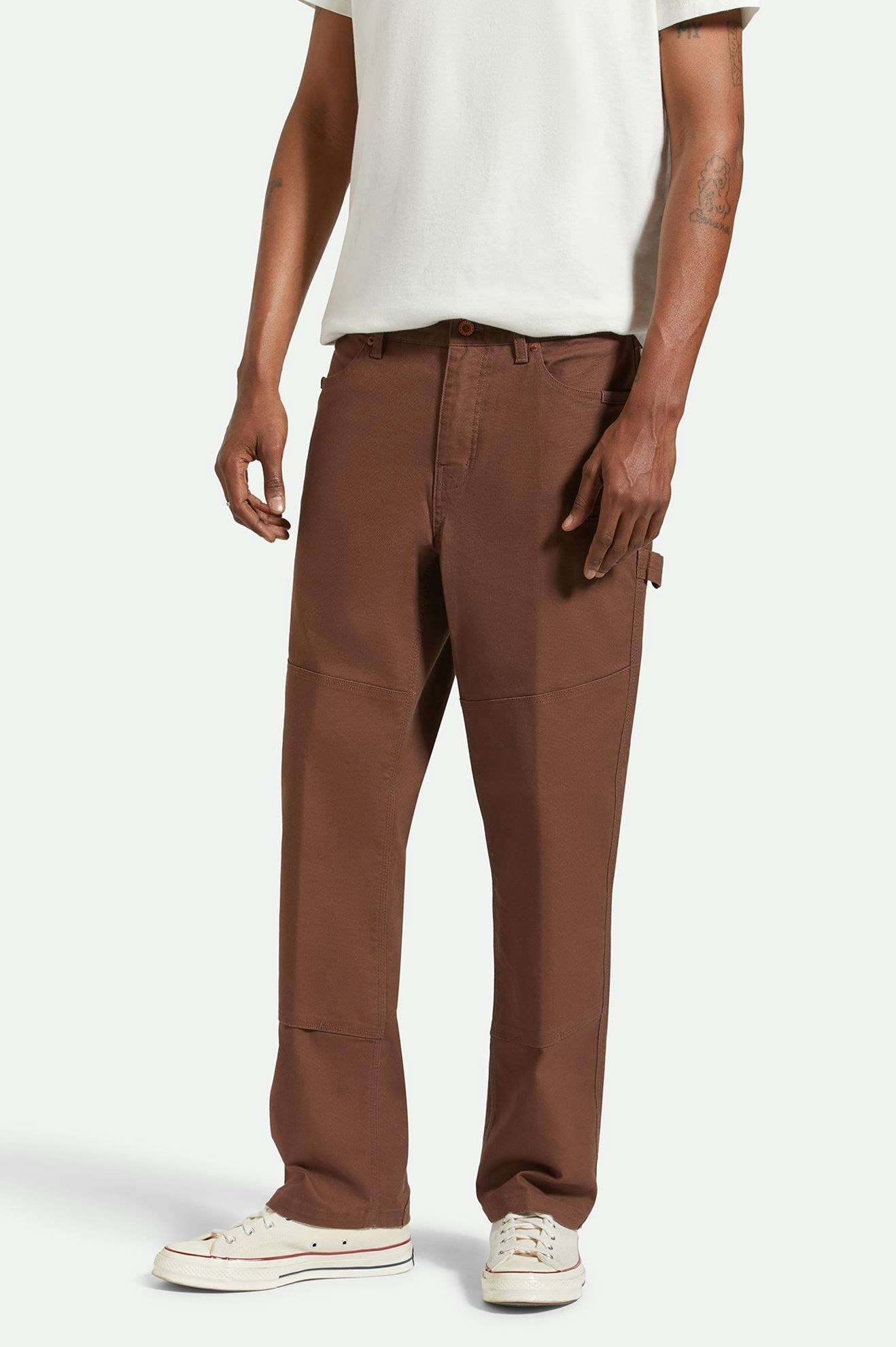 Men's Builders Carpenter Stretch Pant in Pinecone Brown