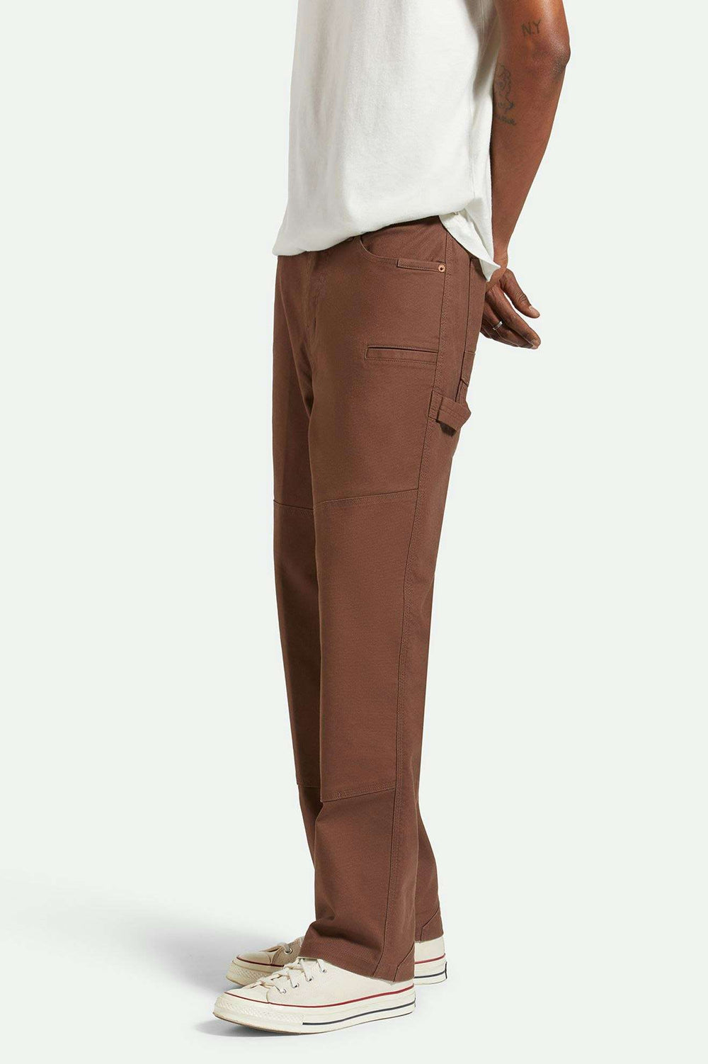 Men's Builders Carpenter Stretch Pant in Pinecone Brown