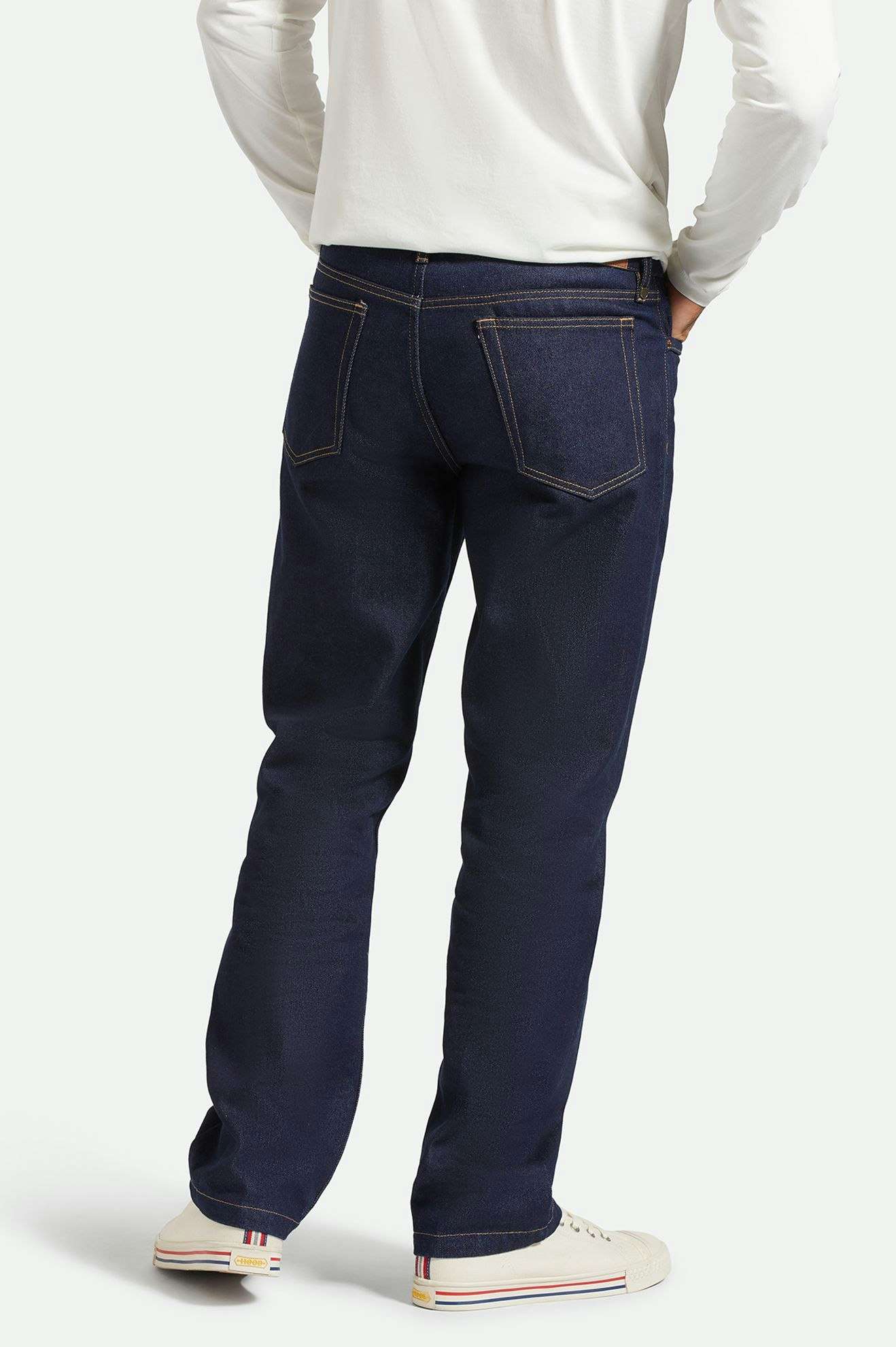 Men's Builders 5-Pocket Pant in Rinse Denim