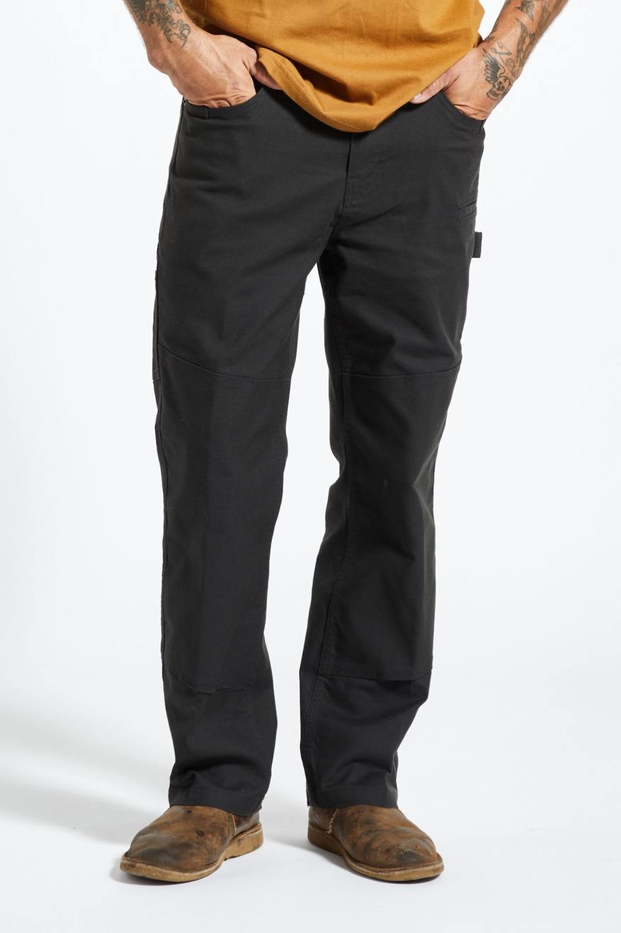 Men's Builders Carpenter Stretch Pant in Washed Black