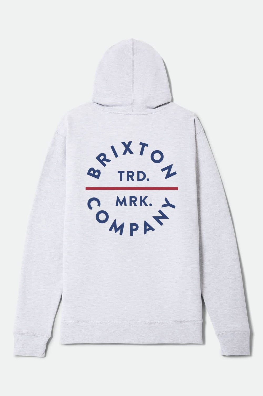 Men's Pledge Hoodie in Heather Grey/Blue/Red