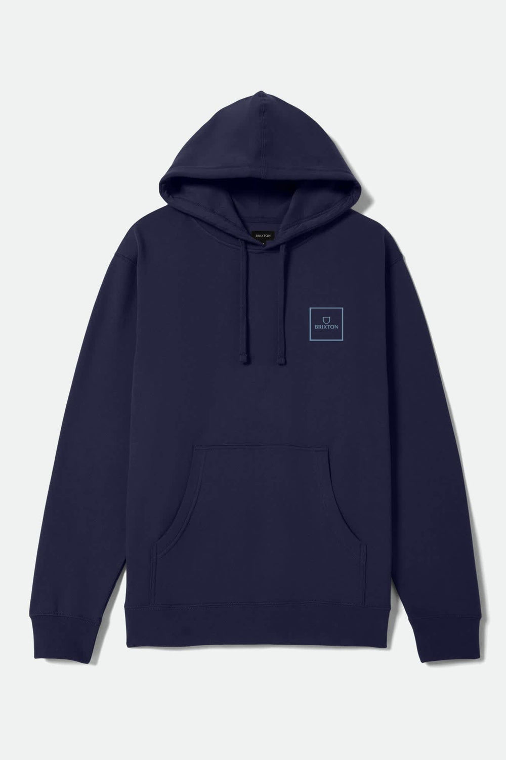 Men's Alpha Square Hoodie in Classic Navy/Borrowed Blue