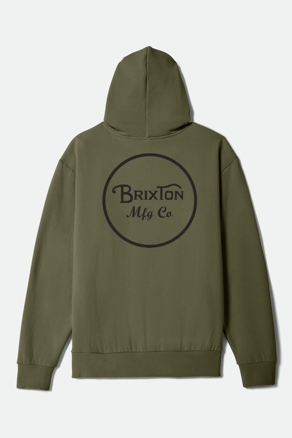 Men's Wheeler Hoodie in Army/Black