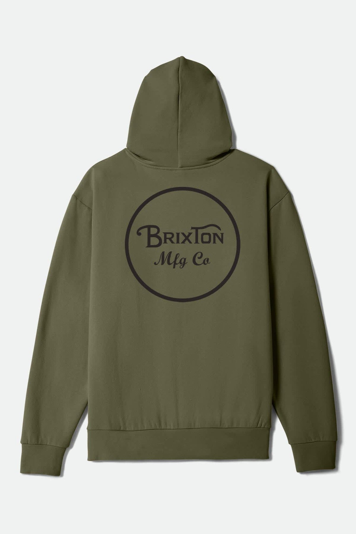 Men's Wheeler Hoodie in Army/Black