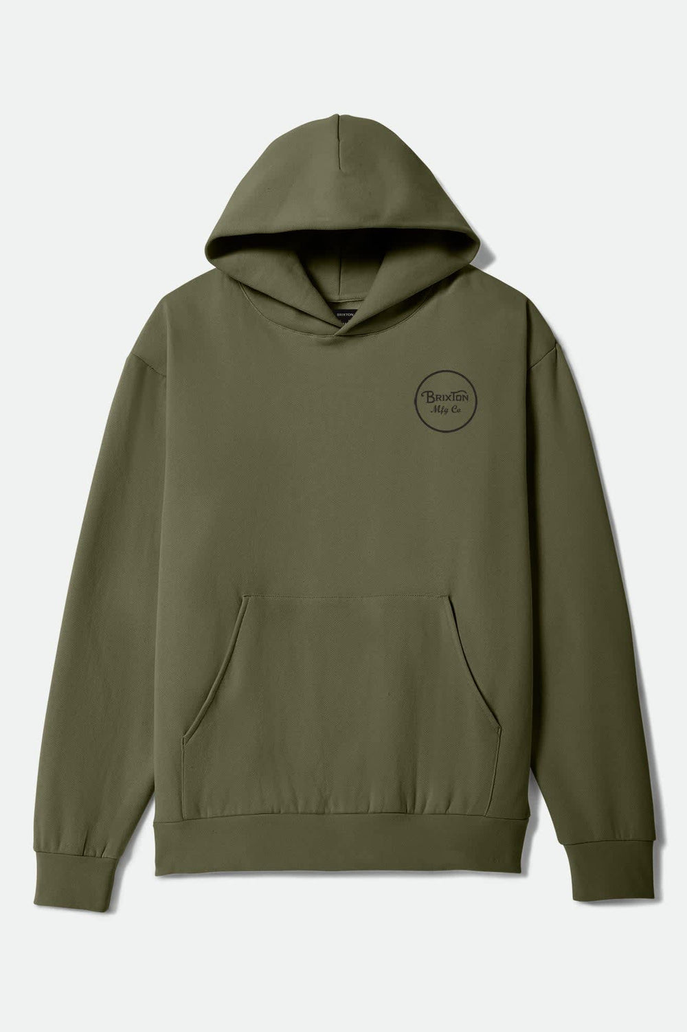 Men's Wheeler Hoodie in Army/Black