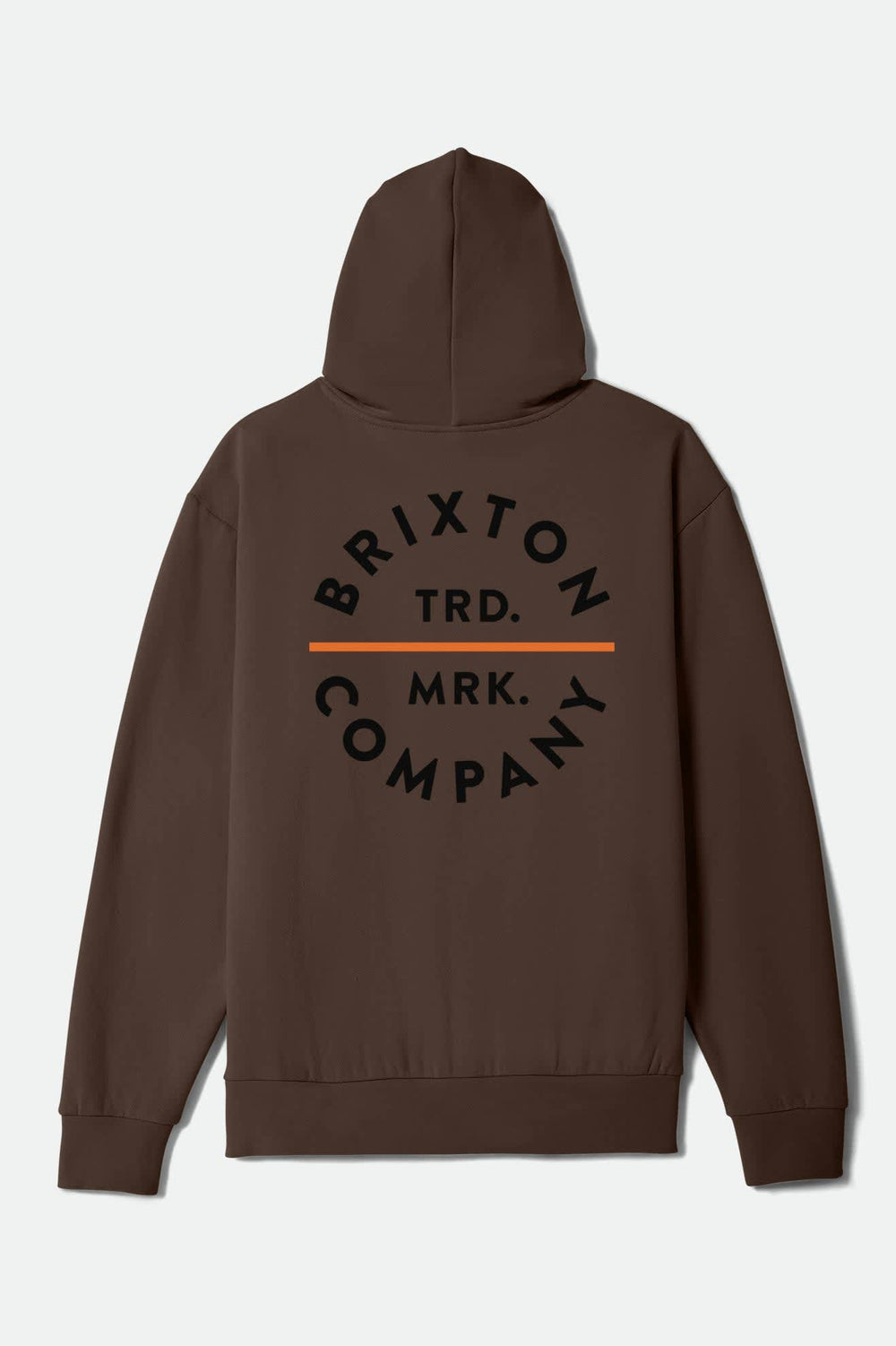 Men's Pledge Hoodie in Brown/Black/Orange