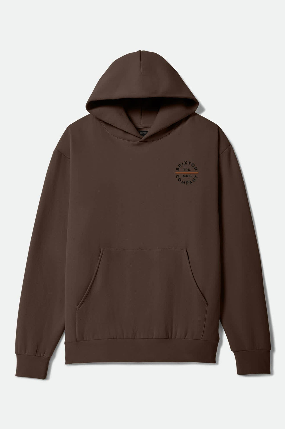 Men's Pledge Hoodie in Brown/Black/Orange